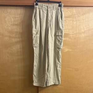 Treasure & Bond Khaki Flowy Pants Size XS